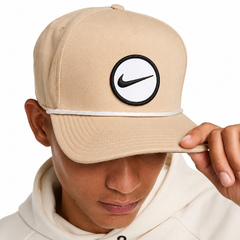 Nike Men's Dri-Fit True Retro 72 Golf  S/M Hat Daybreak Rope Structured New